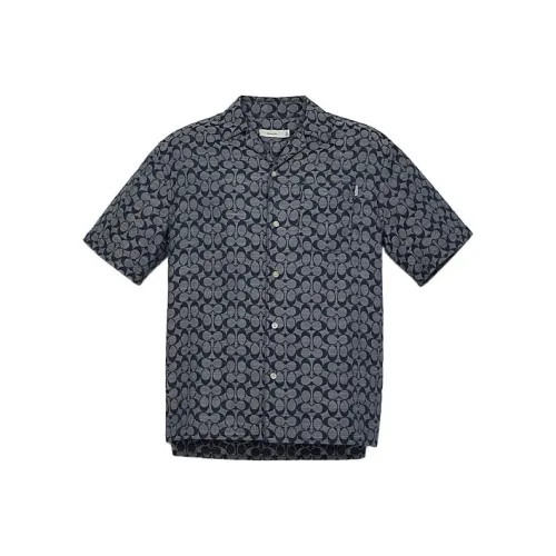 COACH Shirts Men Gray