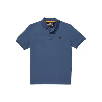 Timberland MILLERS RIVER PIQUE Polo Shirt Men's Dark Blue