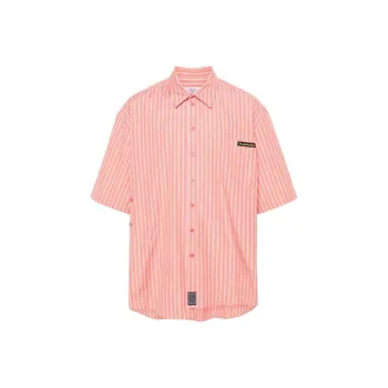 Martine Rose Striped Bowling Shirt