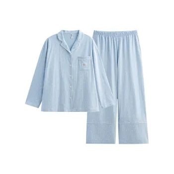 Peninsula City Pajama Set Women's Aqua Blue