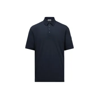 Moncler SS25 Polo Shirt Men's Dark Blue