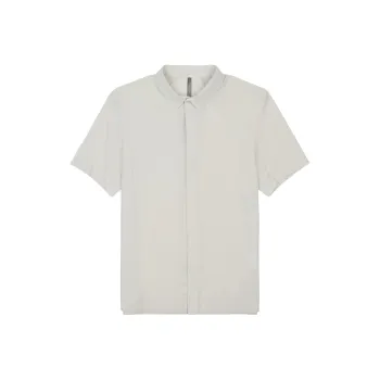 Arcteryx Captive Series Polo Shirts Men Gray White