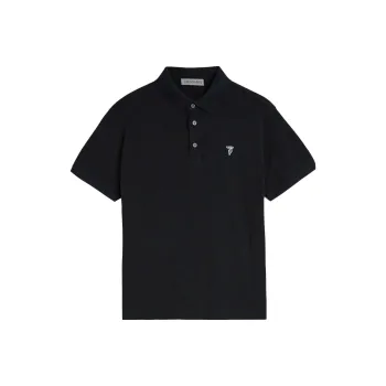 TRUSSARDI Polo Shirts Men Black