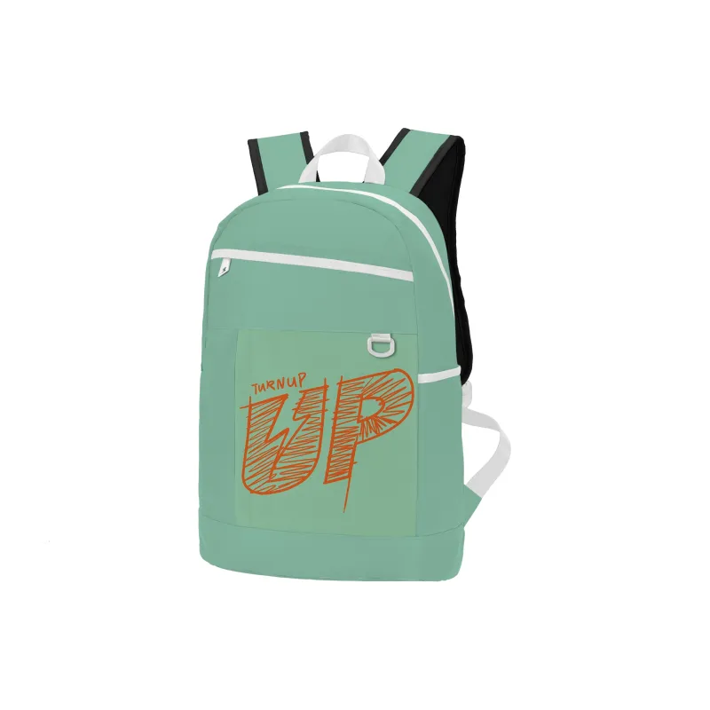 TURN UP Polyester Students Backpack Regular Unisex Multicolor-7