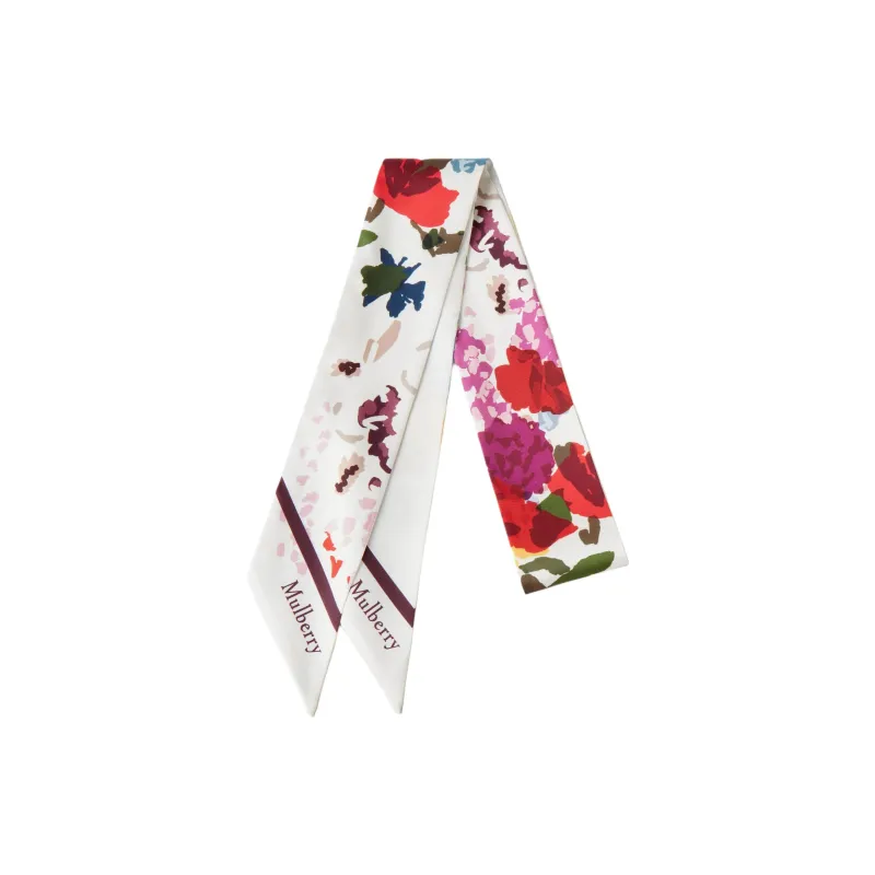 Mulberry Skinny Scarf-0