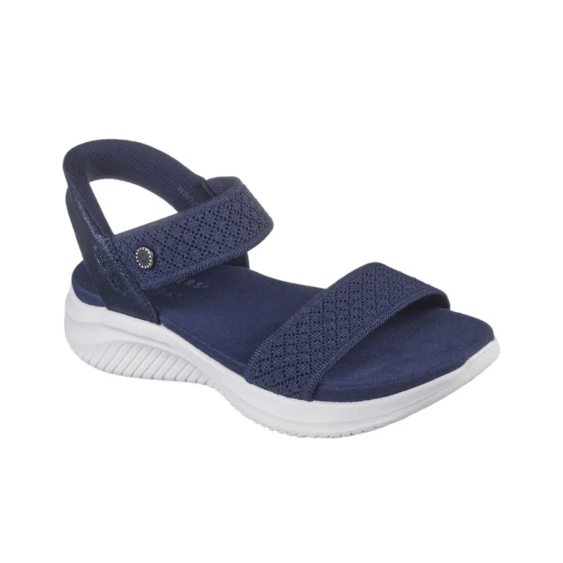 Martha Stewart x Skechers Ultra Flex 3.0 Beach Sandals Women's Blue-3