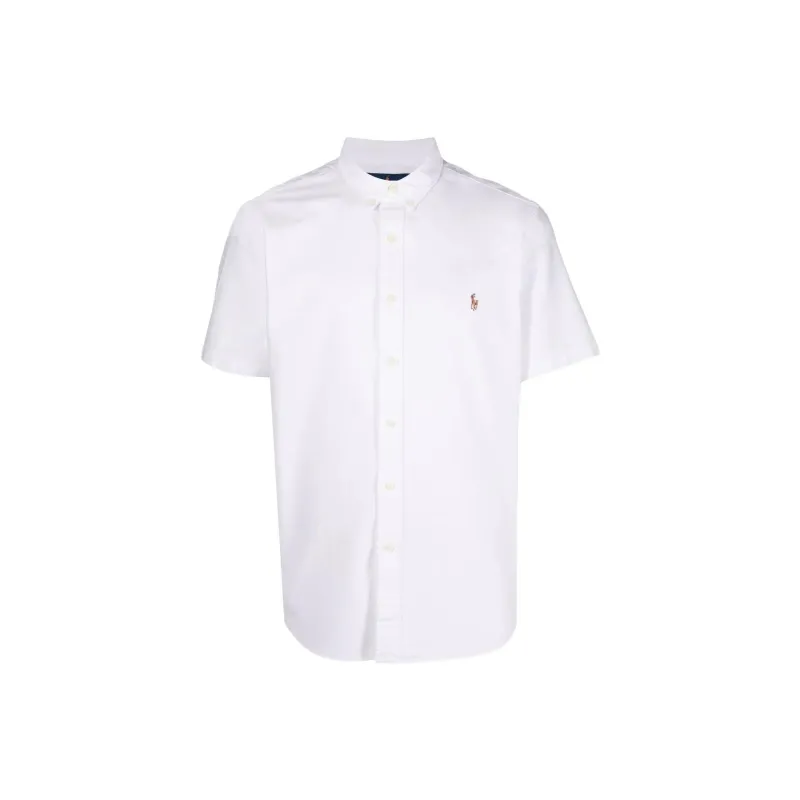Polo Ralph Lauren Embroidered Oxford Short sleeve Shirt-0