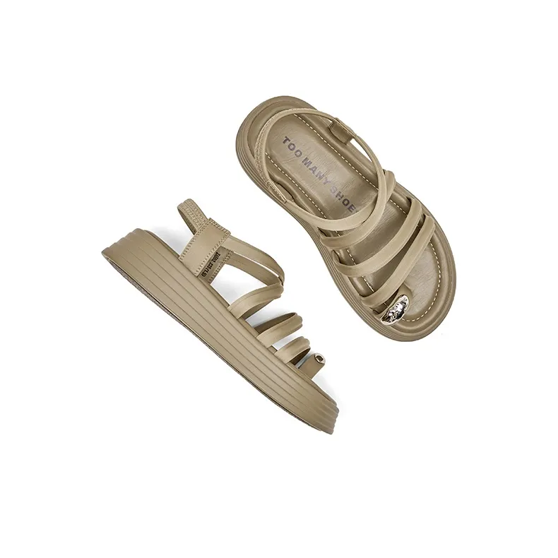 TOOMANYSHOES Roman Sandals Women's-3