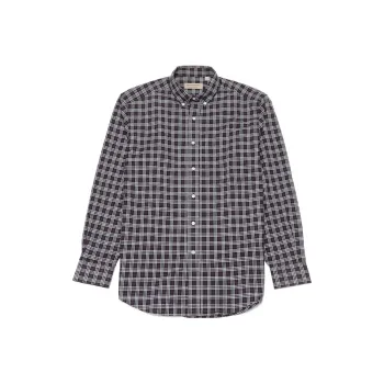 Burberry Small Scale Check Cotton Shirt