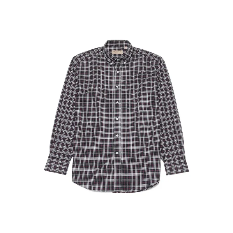 Burberry Small Scale Check Cotton Shirt-0