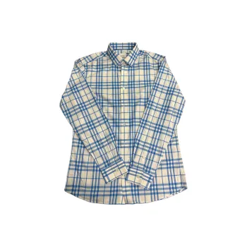 Burberry Shirts Men Blue