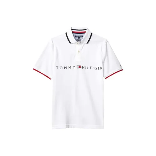 Tommy questo Polo Shirt Men's White