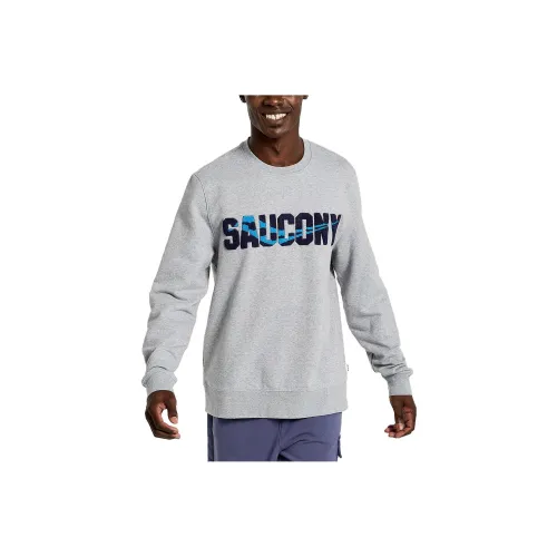 Saucony Sweatshirts Men Gray