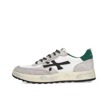 PREMIATA Nous Low Top Casual Shoes Men's Gray White