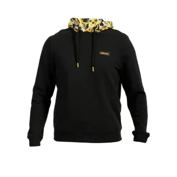 VERSACE Printed Hood Sweatshirt