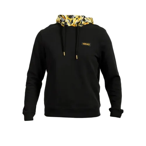 VERSACE Printed Hood Sweatshirt
