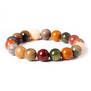 MEOBURLIY Colored Glaze Bracelets Unisex