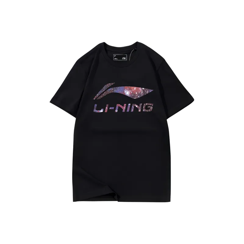 LiNing T Shirt Unisex 2 Pack Black/White-2