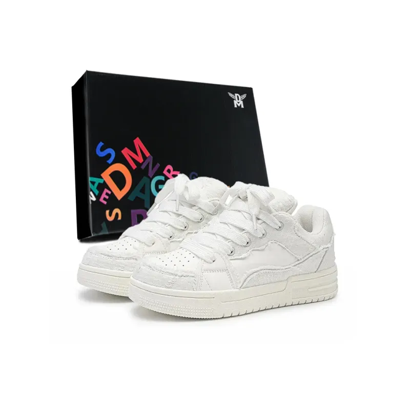 DM Abrasion Resistant Low Top Skateboard Shoes Unisex-7