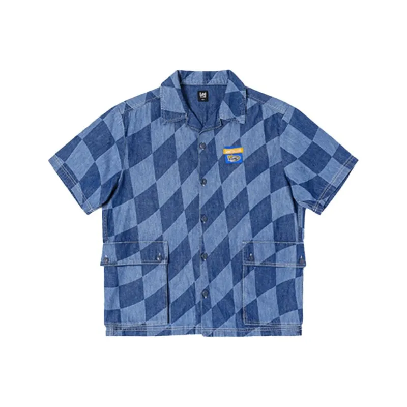 Lee Xline Shirts Men Blue-0