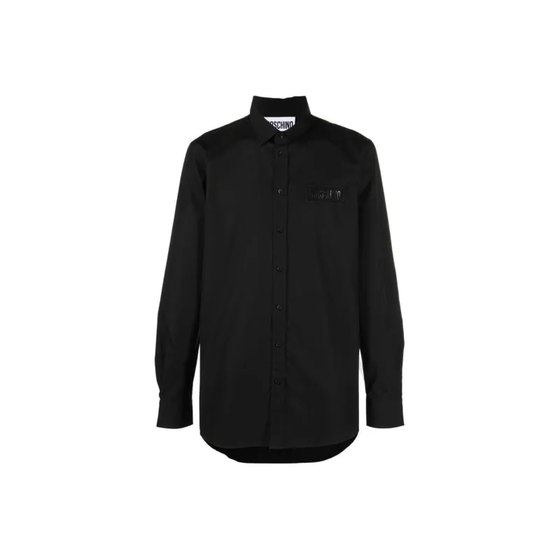 MOSCHINO Shirts Men Black-0