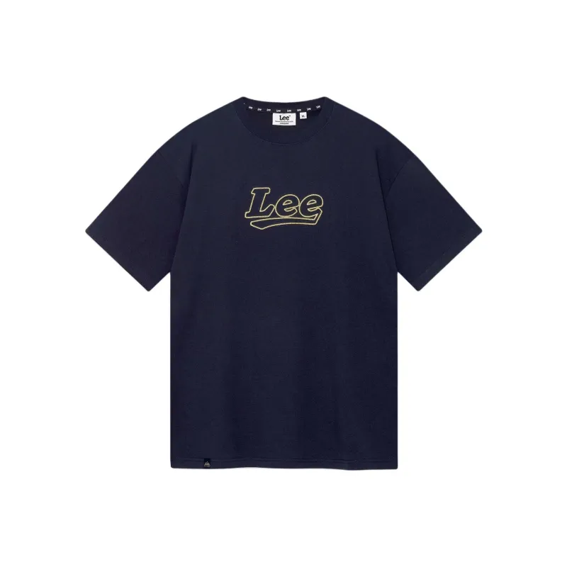 Lee T Shirts Unisex Marine Blue-0