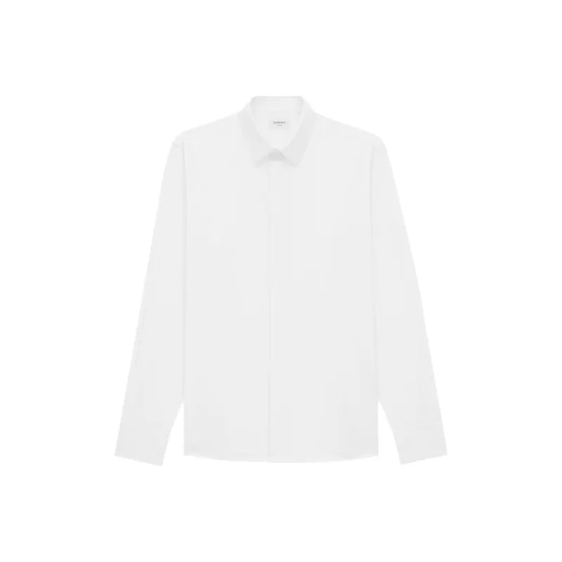 SAINT LAURENT Button Up Long Sleeved Shirt-0