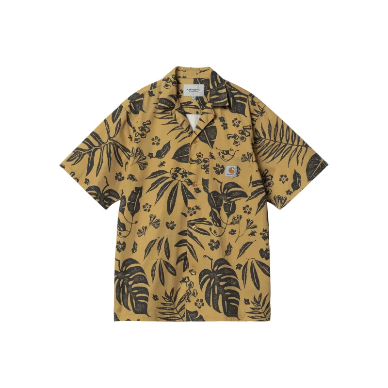 Carhartt WIP Pattern Printed Short Sleeved Shirt-0