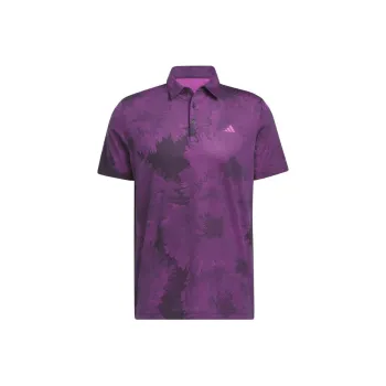 Adidas Free Shipping With AdiClub Flower Mesh Golf Polo Shirt