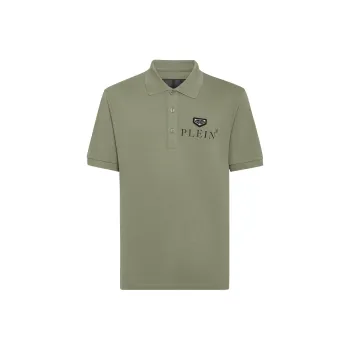 PHILIPP PLEIN Iconic Plein Short sleeve Polo Shirt