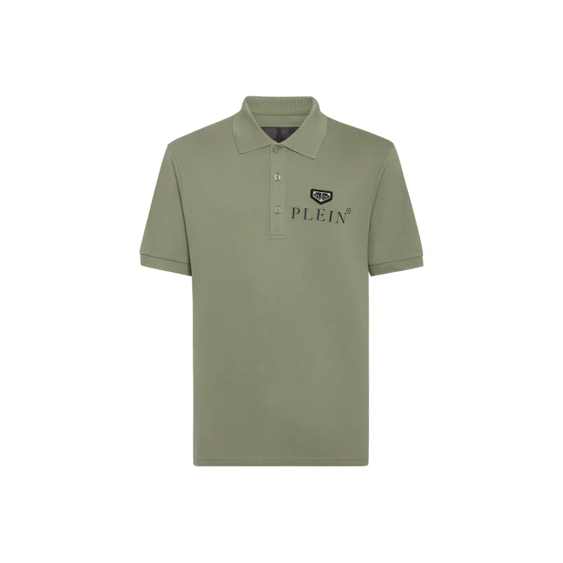 PHILIPP PLEIN Iconic Plein Short sleeve Polo Shirt-0