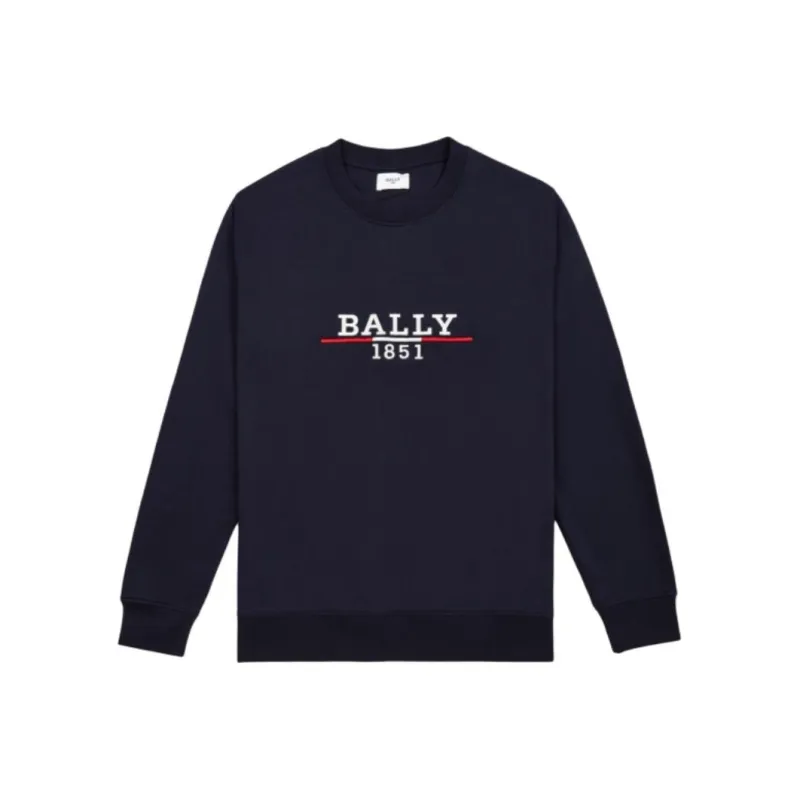 BALLY Sweatshirts Men Blue-0