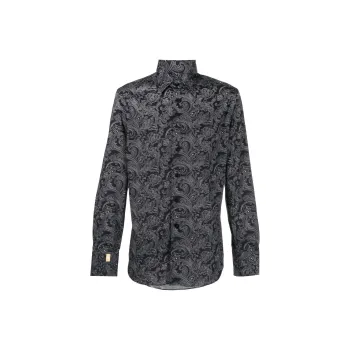 BILLIONAIRE BOYS CLUB Paisley print Long sleeve Shirt