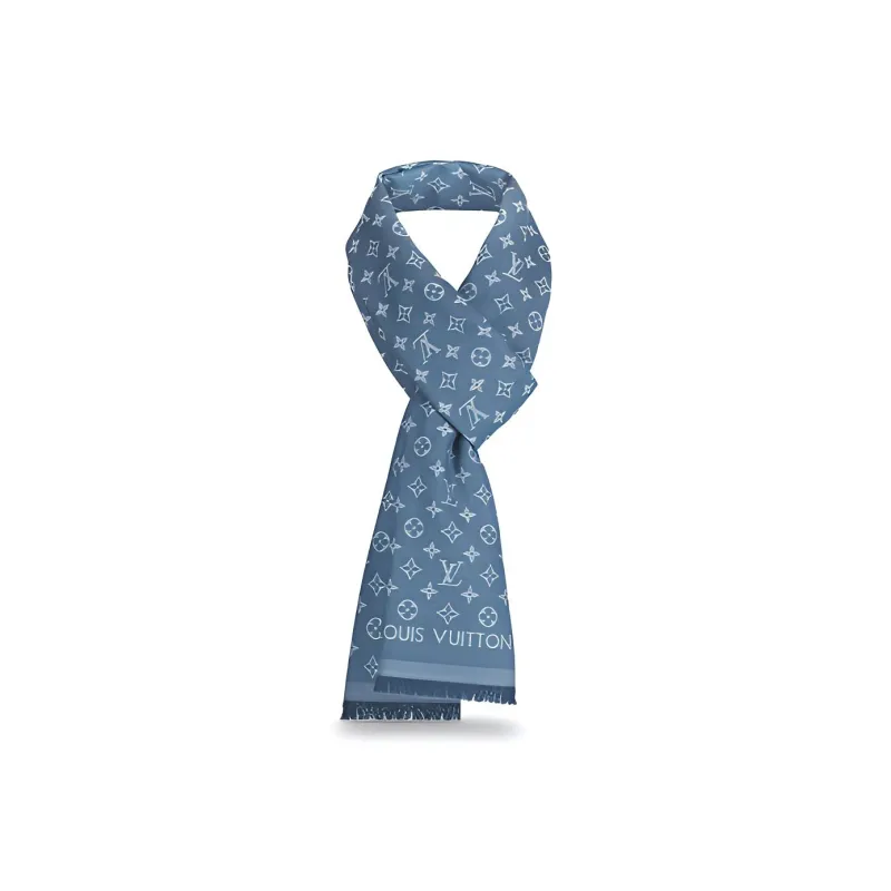 LOUIS VUITTON M71619 Monogram Essential Stole-0