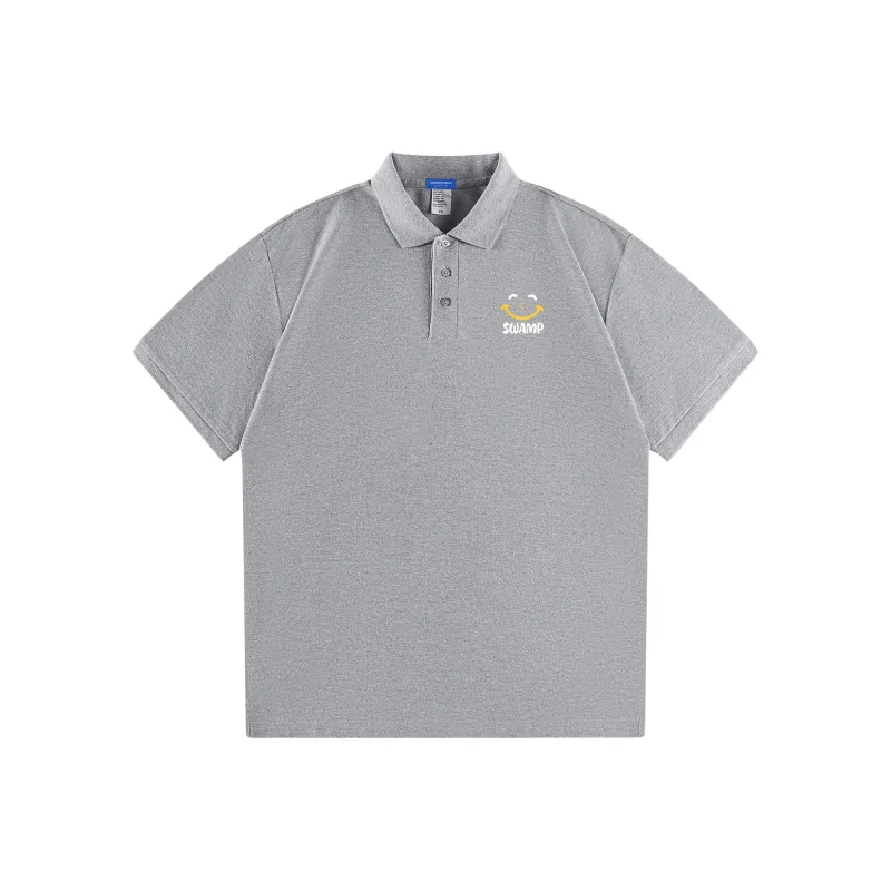SWAMP AREA Polo Shirts Unisex-5