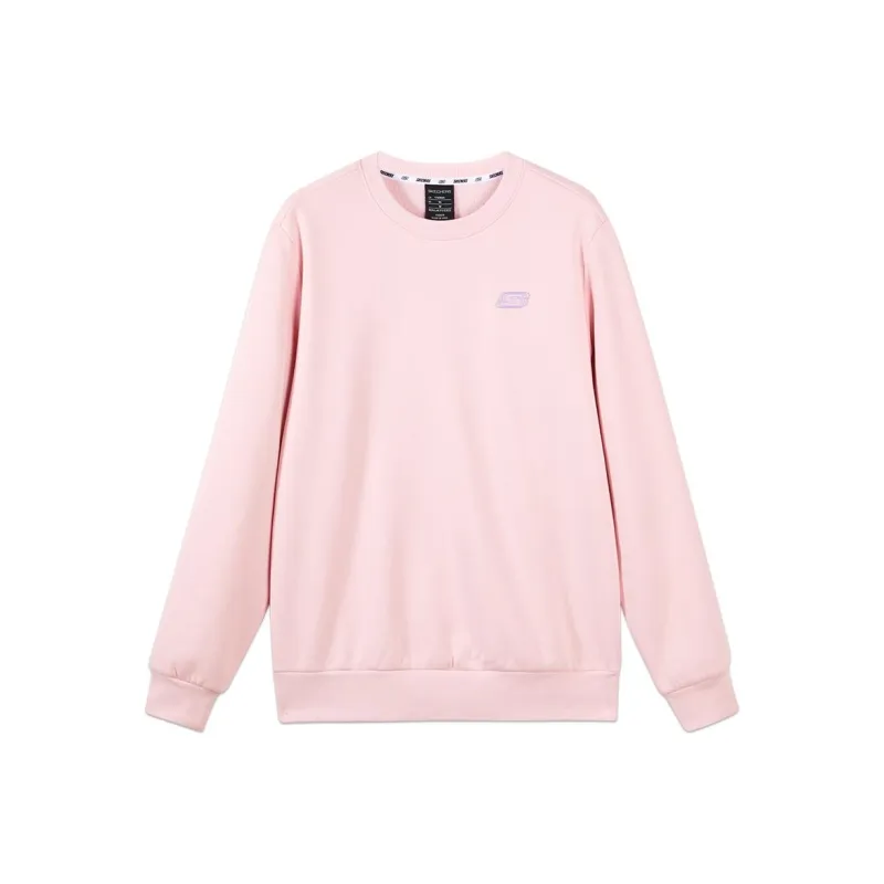 Skechers Sweatshirt Unisex Gray Pink-0