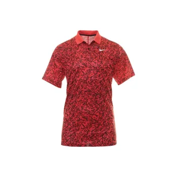 Nike Polo Shirts Men Gym Red