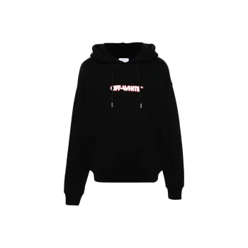 OFF WHITE Round logo Hoodie