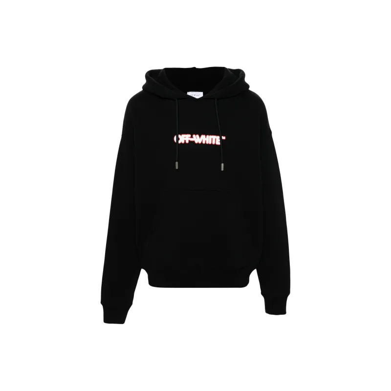 OFF WHITE Round logo Hoodie-0