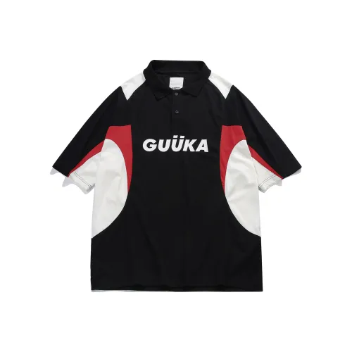 Guuka Polo Shirts Men Black