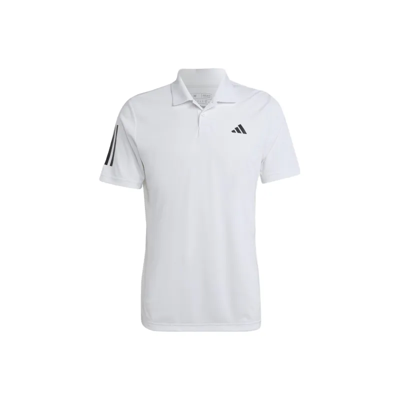 Adidas Free Shipping With AdiClub Club 3 Stripes Tennis Polo Shirt-0