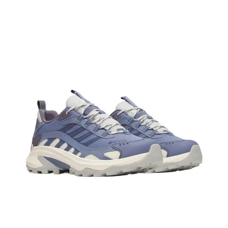 MERRELL MOAB SPEED 2 Cushioning, Wear Resistant Low Top Hiking Shoes Men's Azure Blue-2