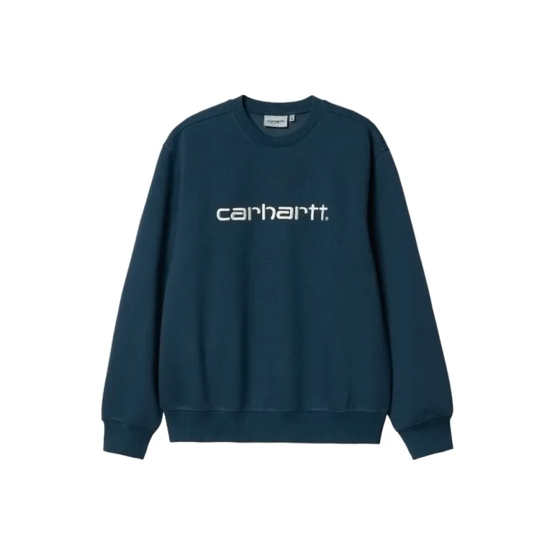 Carhartt WIP Logo Crew Sweatshirt-0