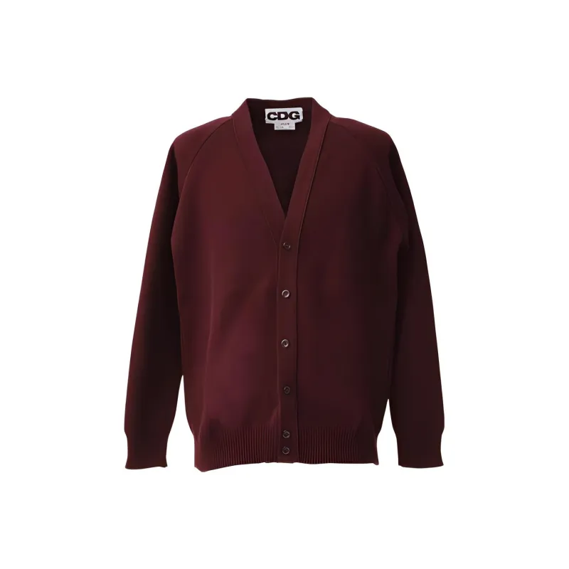 CDG Knitwear Unisex Burgundy-1