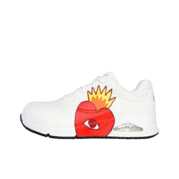 Ricardo Cavolo x Skechers Slip Resistant Low Top Casual Shoes Women's White