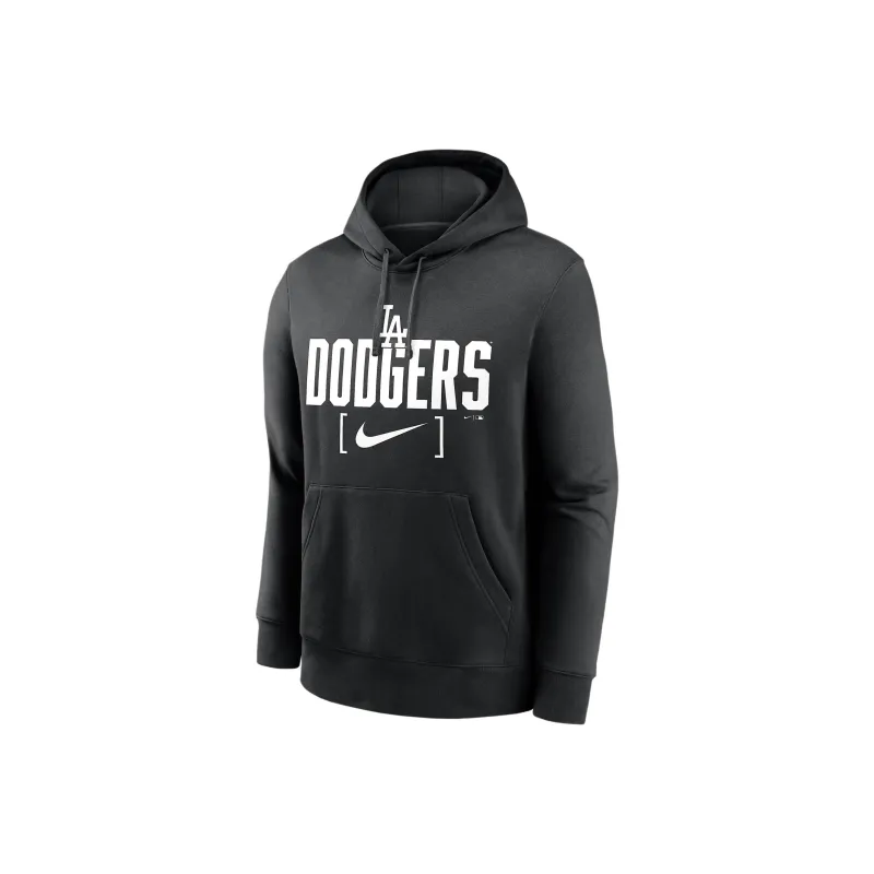 Nike Los Angeles Dodgers Club Slack Men's Nike Mlb Pullover Hoodie-0