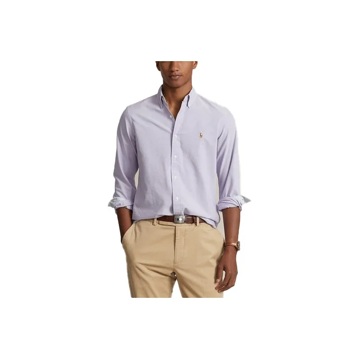 Polo Ralph Lauren SS24 Shirt Men's Thistle Purple-0
