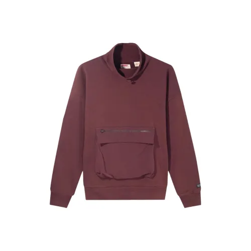 Levis Sweatshirts Men Red