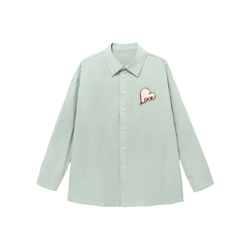 Tryforlove Shirt Men's Sapphire Green-0