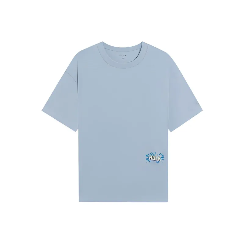 Marvel X LINING T Shirts Unisex Blue-1